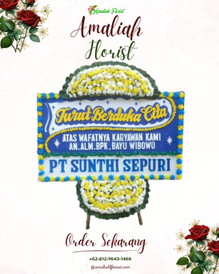 Papan Bunga Duka di Jailolo Selatan