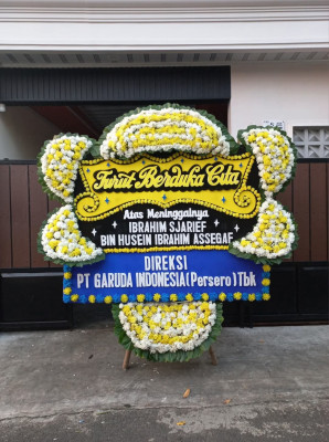 Papan Bunga Duka di Jailolo Selatan
