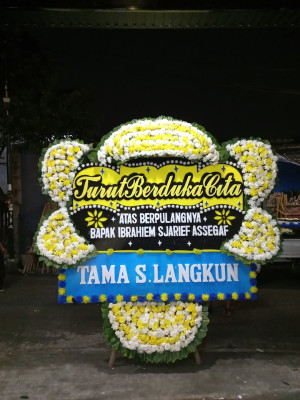 Papan Bunga Duka di Jailolo Selatan
